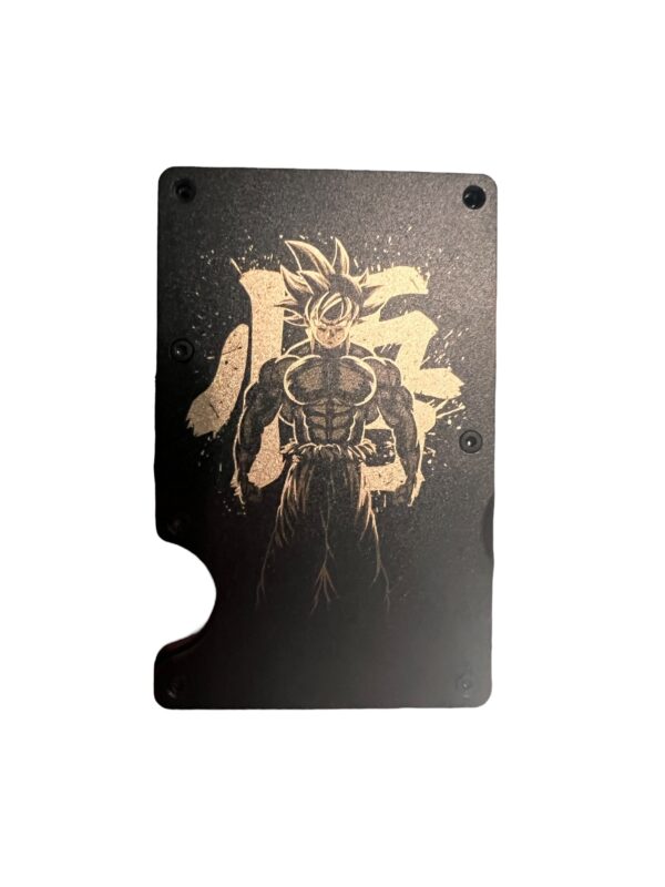 Dragon Ball Z Goku Personalized Engraved Metal Wallet